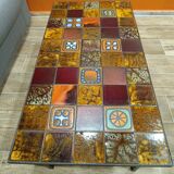 50s ceramic coffee table