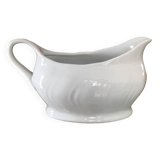 Large vintage porcelain gravy boat