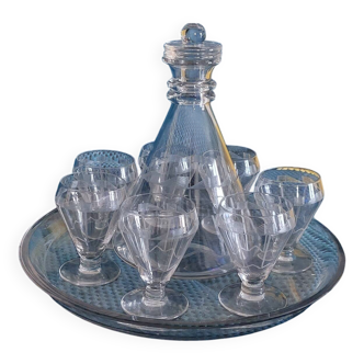 Service verre carafe
