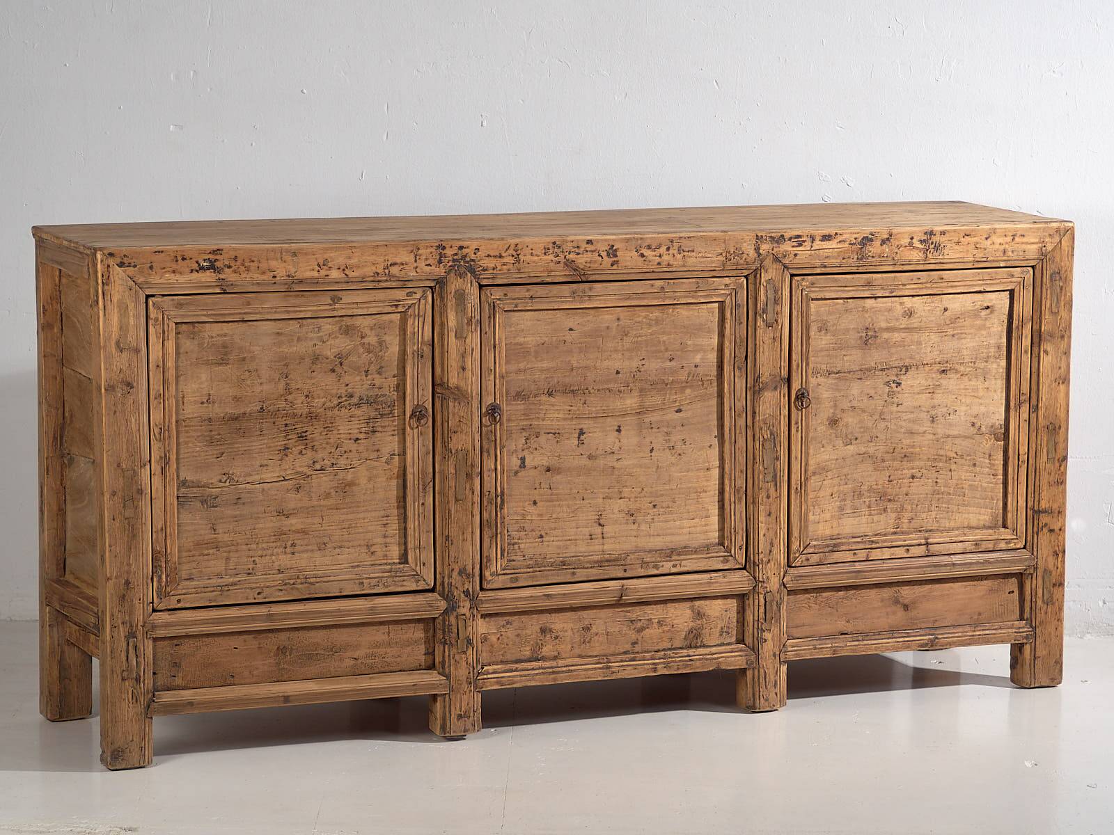 Large antique three-door sideboard (circa 1900) #48