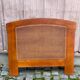 Solid wood and cane headboard 92cm