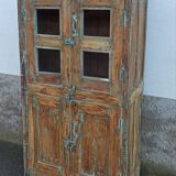Old wooden cabinet with 4 doors