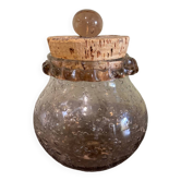 Biot bubble glass candy dish