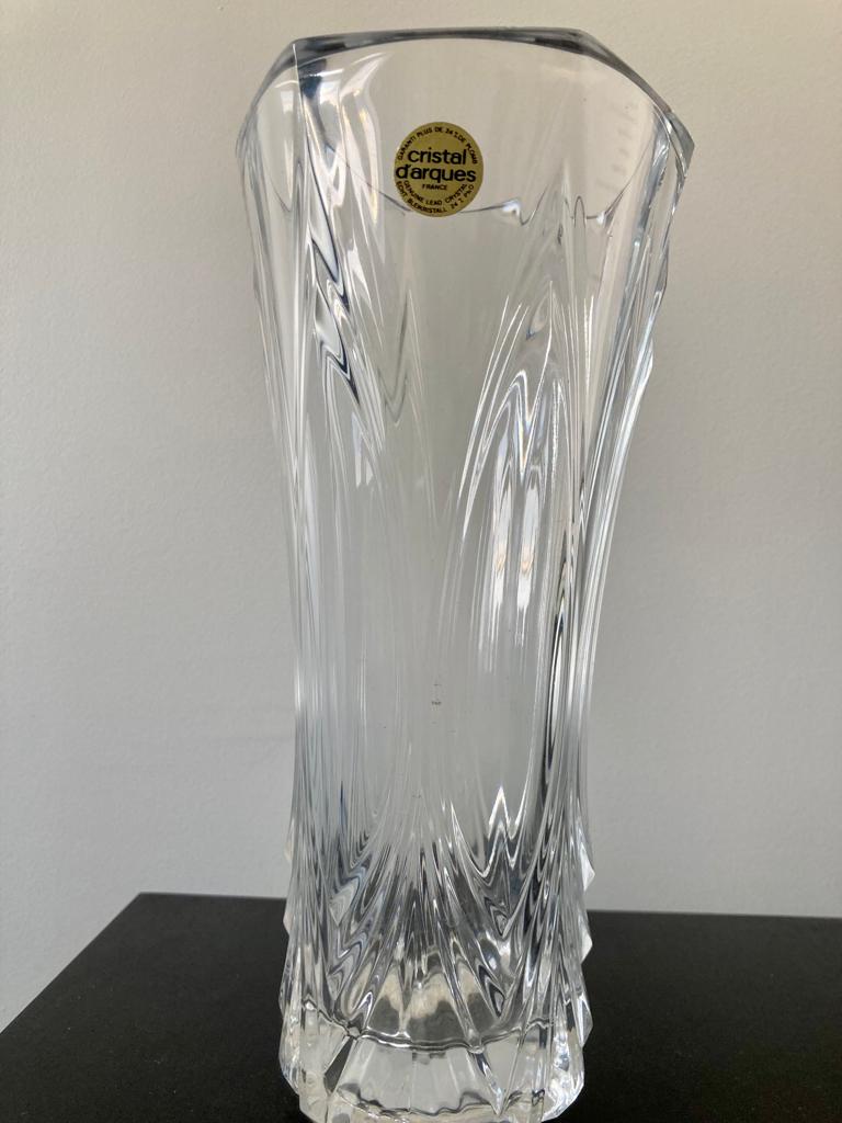 Arques crystal vase model Châtelet