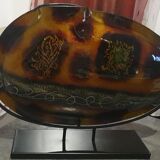 Decorative enamel vase