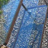 Rolling dessert trolley designed by Pierre Vandel