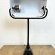 Lampe de Banque Vintage en Émail Vert de BUR, 1930s