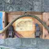 Wooden military crate