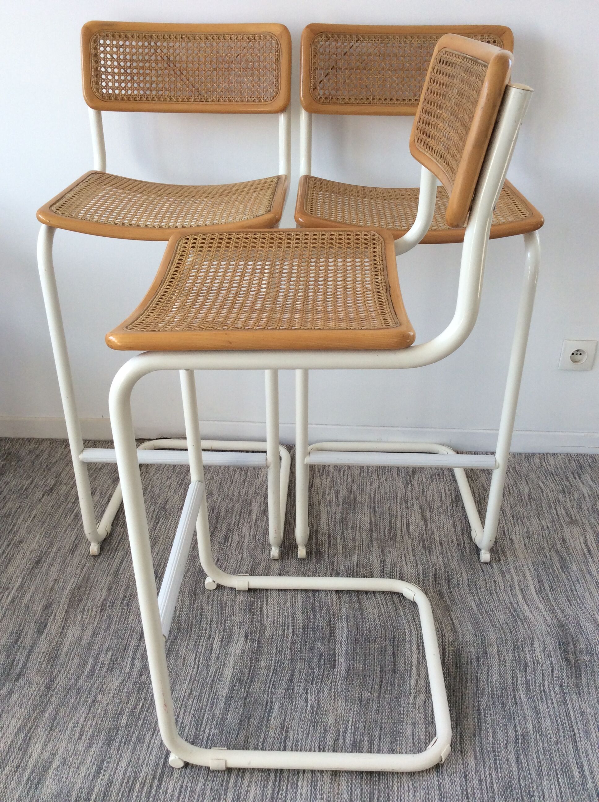 Série de 3 chaises hautes