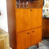 Scandinavian teak secretary