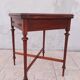 Game table in mahogany late 19th