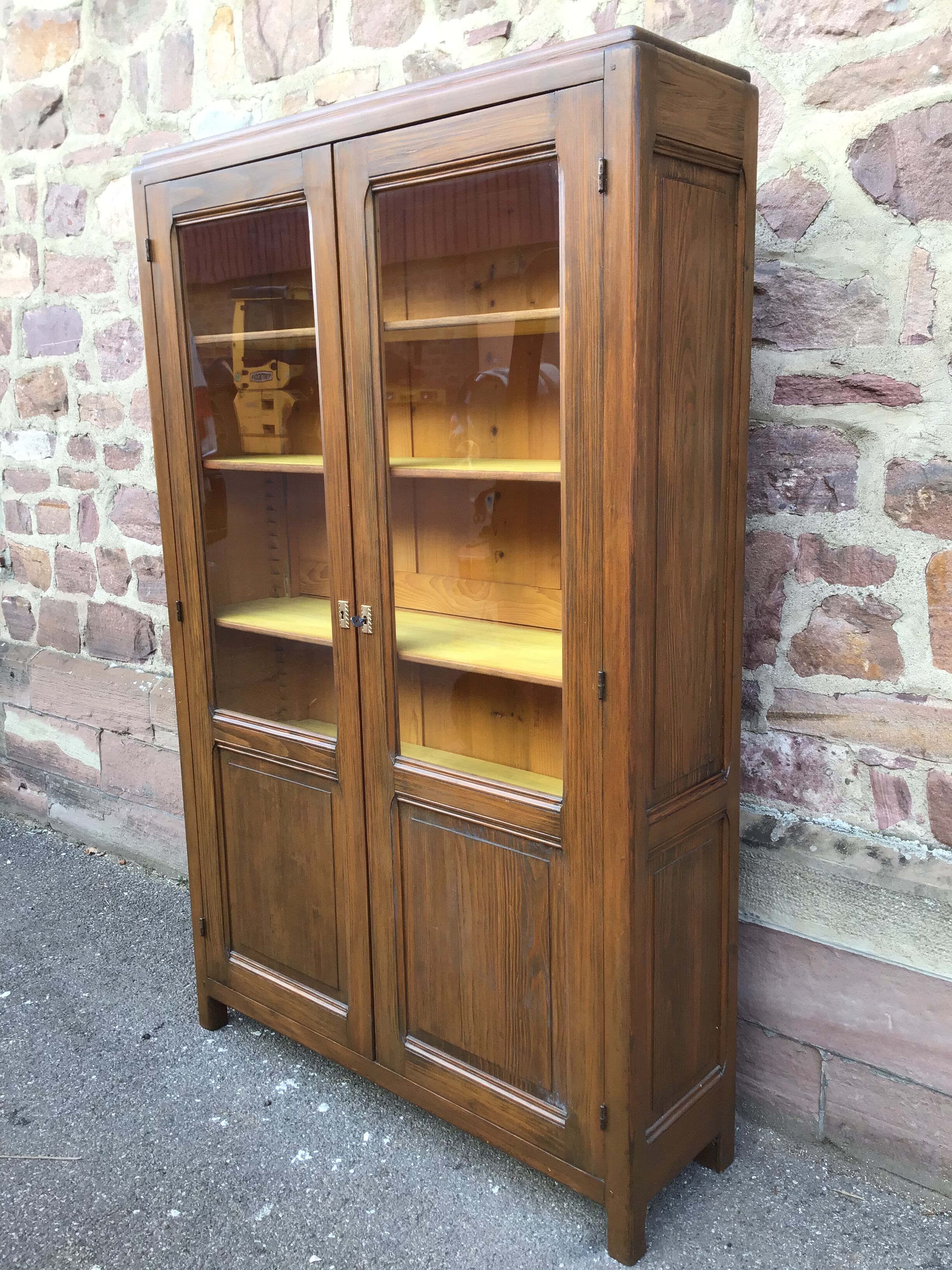 Showcase / library spirit Parisian cabinet vintage 1950