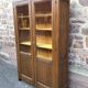 Vitrine bibliothèque esprit armoire parisienne vintage 1950