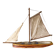 Basin sailing boat from the German brand Greiner, vintage toy.