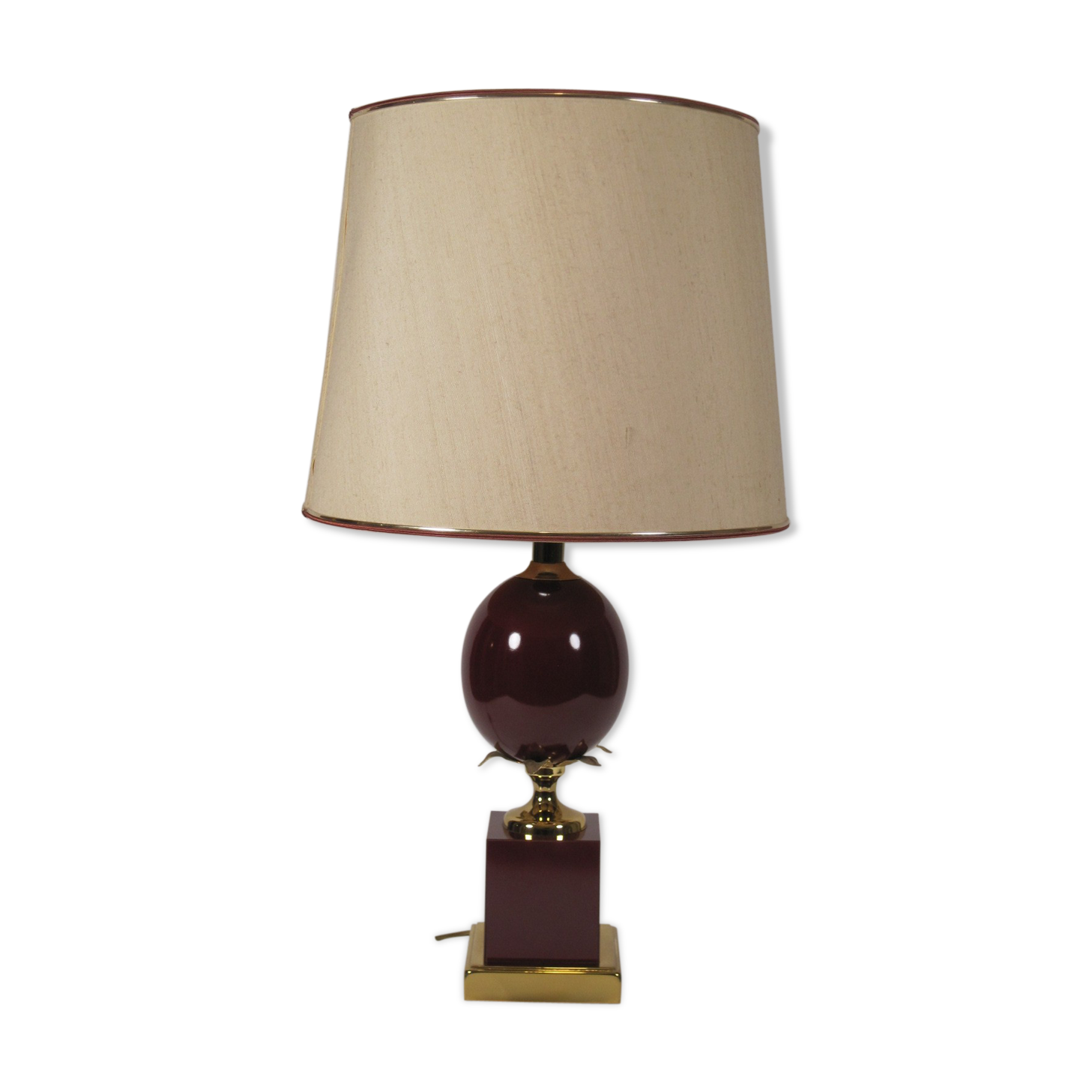 Luxury light lamp lounge egg ostrich 1970 awarded to Louis Drimmer