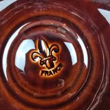 Set of 12 oyster plates – France – vintage – Ø23.5 cm