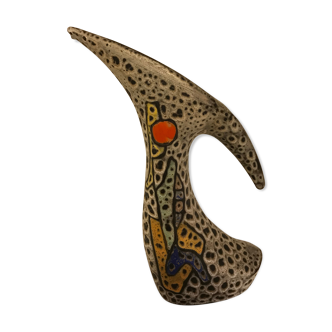 free form vase Vallauris Marius Bessone year 50-60 zoomorphic