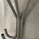 Vintage coat rack 70s-80s in gray lacquered metal