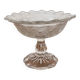 Small old glass fruit bowl