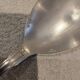 Silver plated rice serving spoons, Christofle Vendome, 25cm