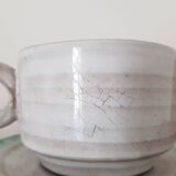 Thistle pattern cup and saucer