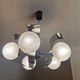 Vintage Space Age chandelier 5 lights