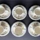 6 cups + saucers gien birds of paradise