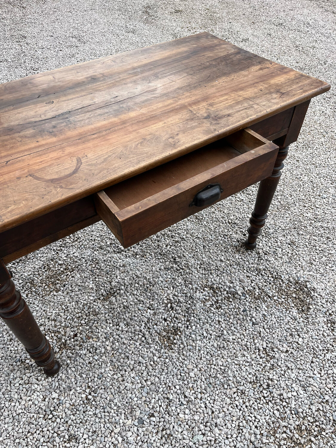 Walnut farmhouse table 1930/40