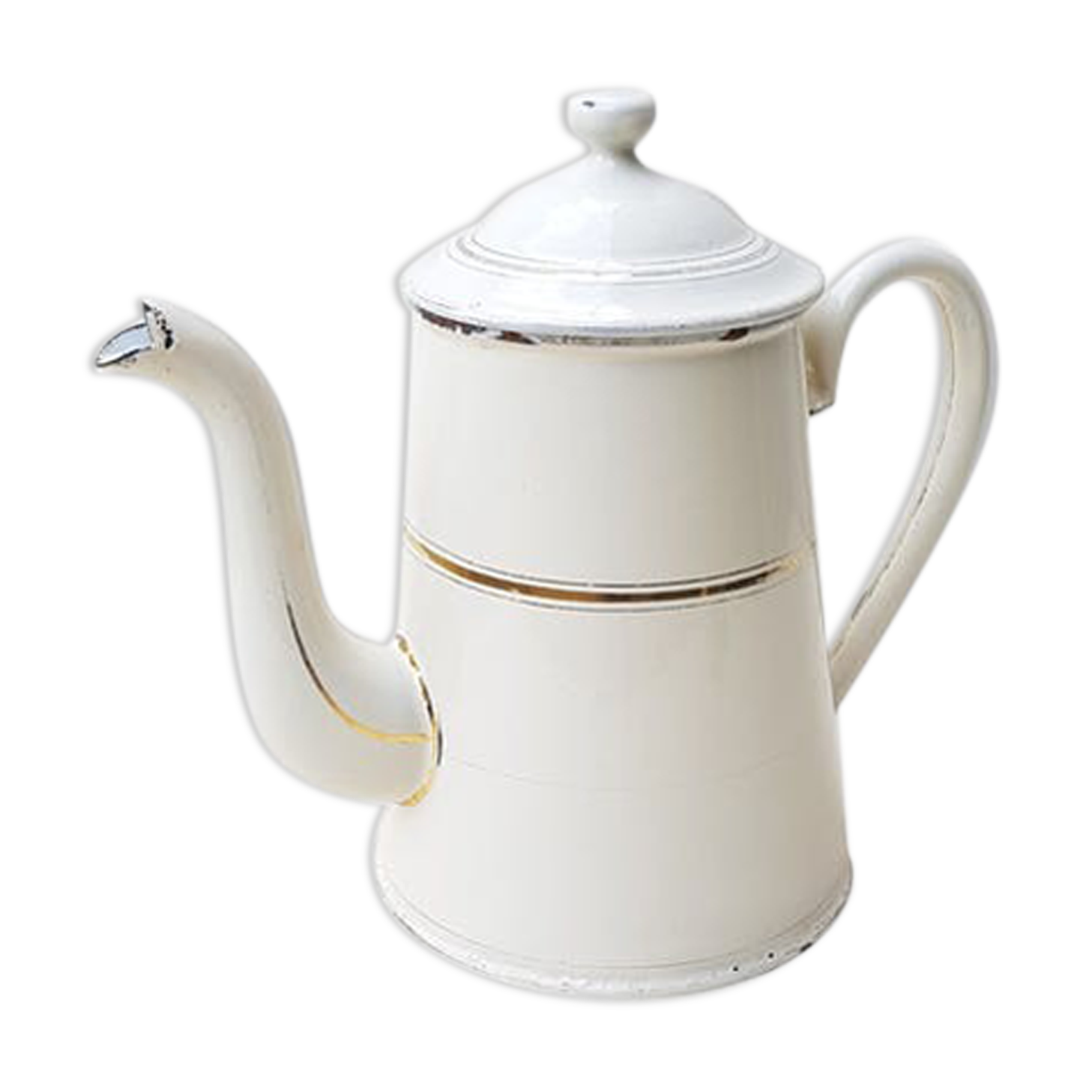 Enamelled coffee maker