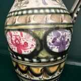Keraluc pitcher vase signed André L'Helguen