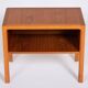 Large Vintage Teak Bedside Table, Denmark, 1960s