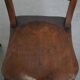 Set of 2 Antique English Oxford Dining/Kitchen Chairs