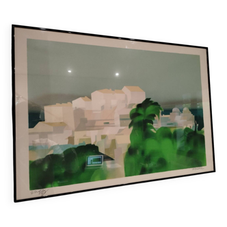 Lithograph Signed & Alfred Defossez Southern Light