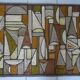 Psychedelic wall tapestry an 60/70