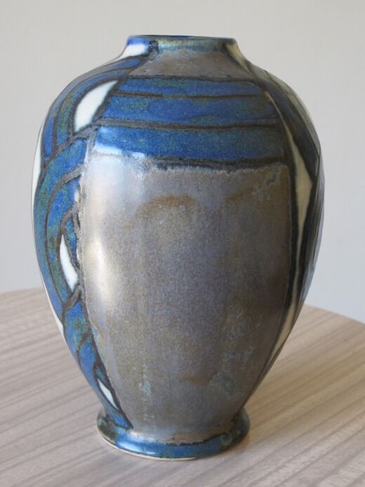 Sandstone vase, HB Quimper Odetta, twentieth century