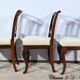 Suite of 5 Cuban Mahogany Chairs, Restoration Period – Early 19th Century