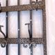 Colonial-inspired Art Nouveau wardrobe – Bevelled mirror 1939