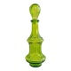 Bouteille Empoli Mid-Century en verre vert