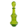 Bouteille Empoli Mid-Century en verre vert