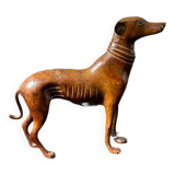 Bronze plated dog
