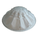 Hanots art deco ceiling light glass