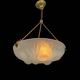 Sabino art deco basin ceiling light signed 1930 France