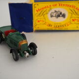 Matchbox models of yesteryear no.8 - scale model 1929 le mans bentley - series by lesney