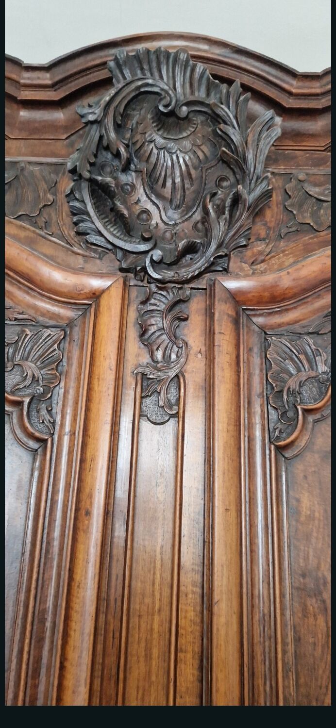 Remarkable Lyonnaise Armoire Louis XV