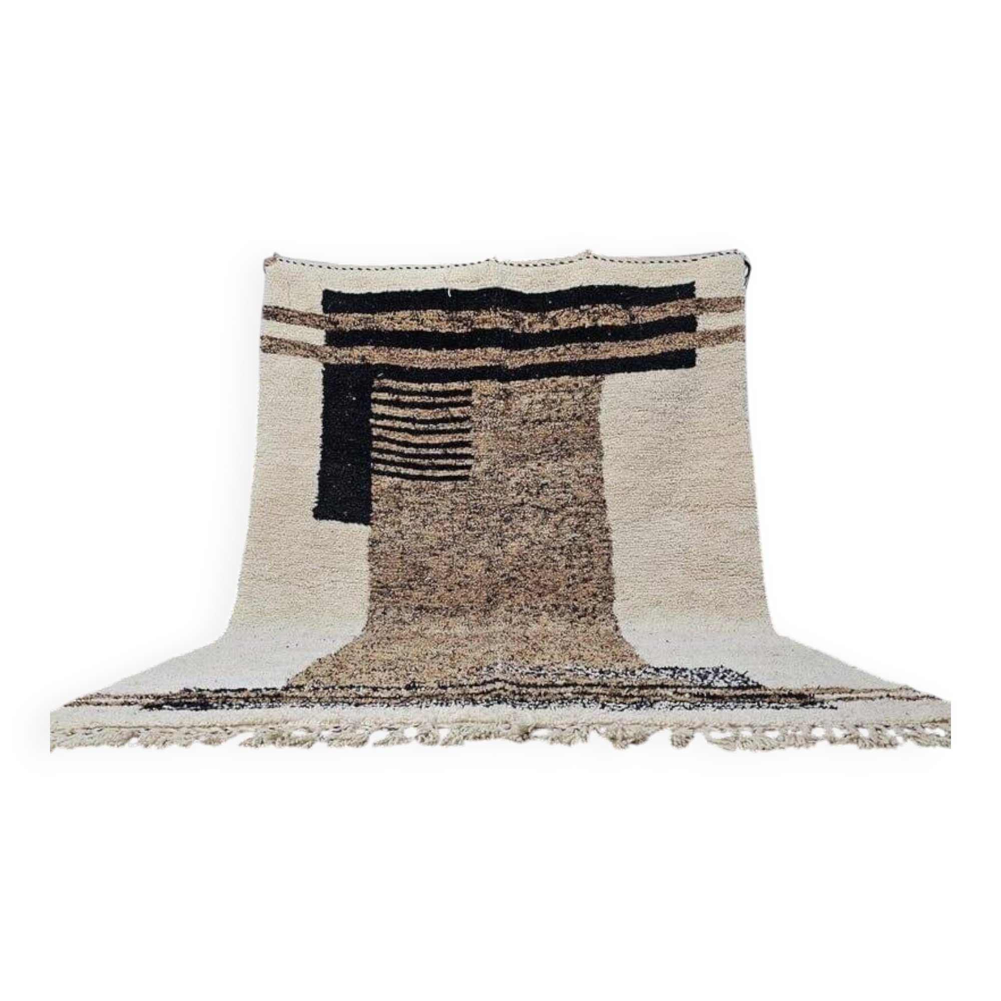 Handmade Berber rug, traditional craftsmanship, size 150 x 250 cm