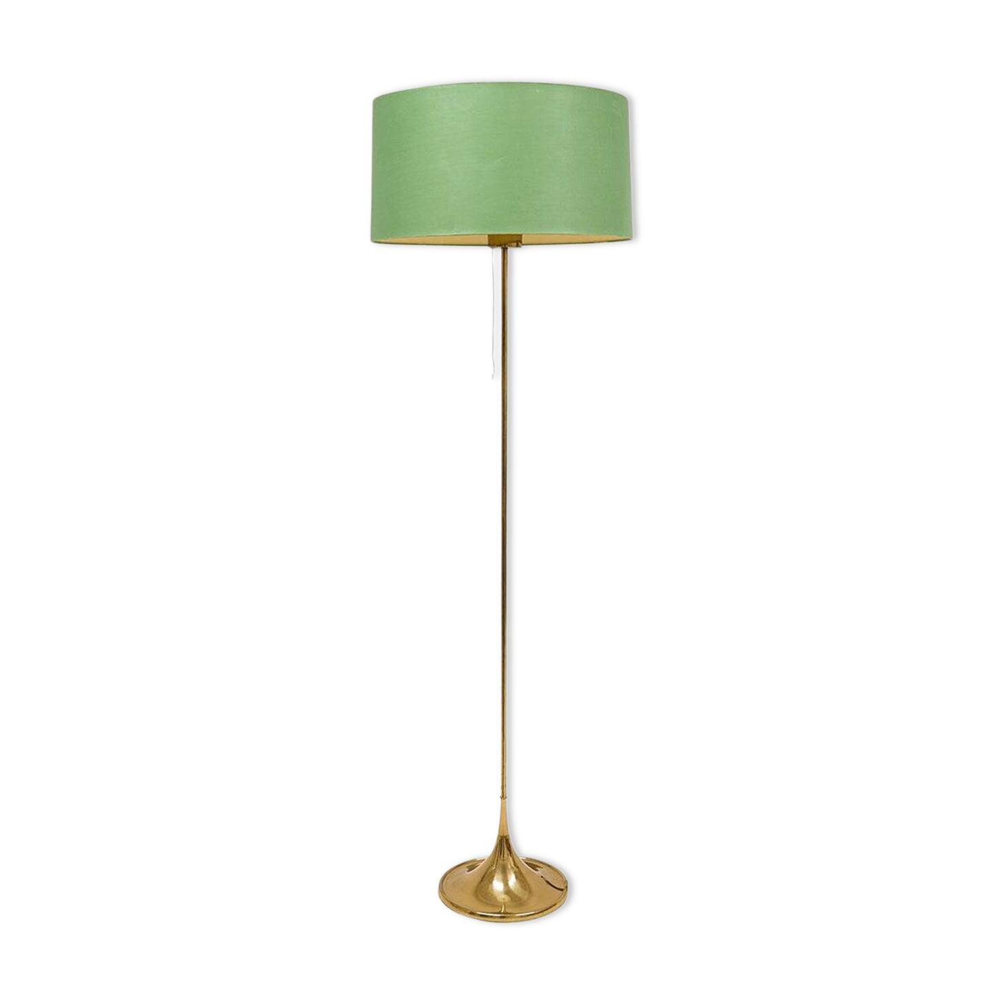 Mid-century brass floor lamp Bergboms G-024, Sweden, 1960s