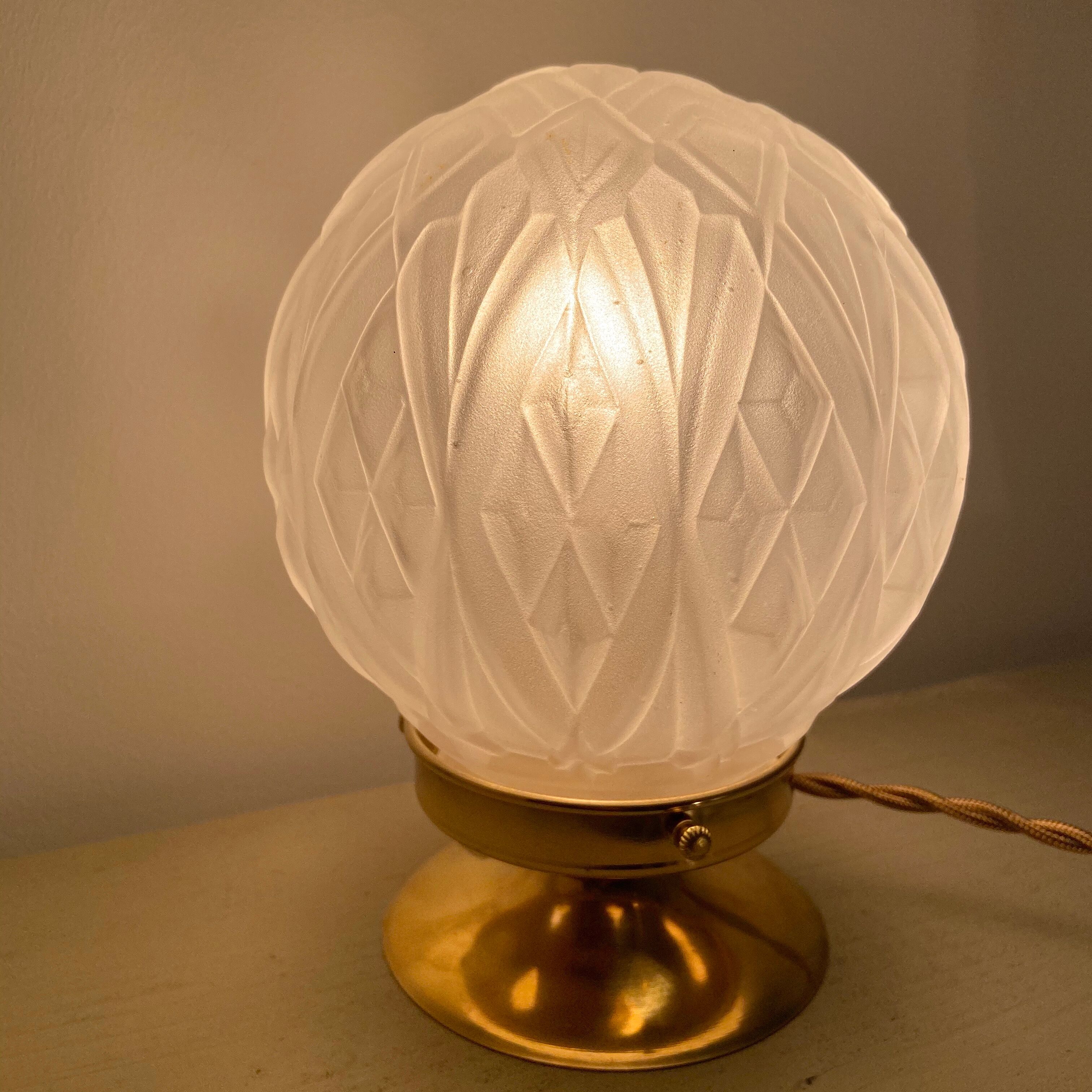 Art Deco lamp "losanges"