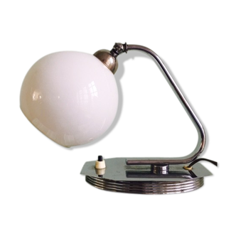 Art deco chrome lamp