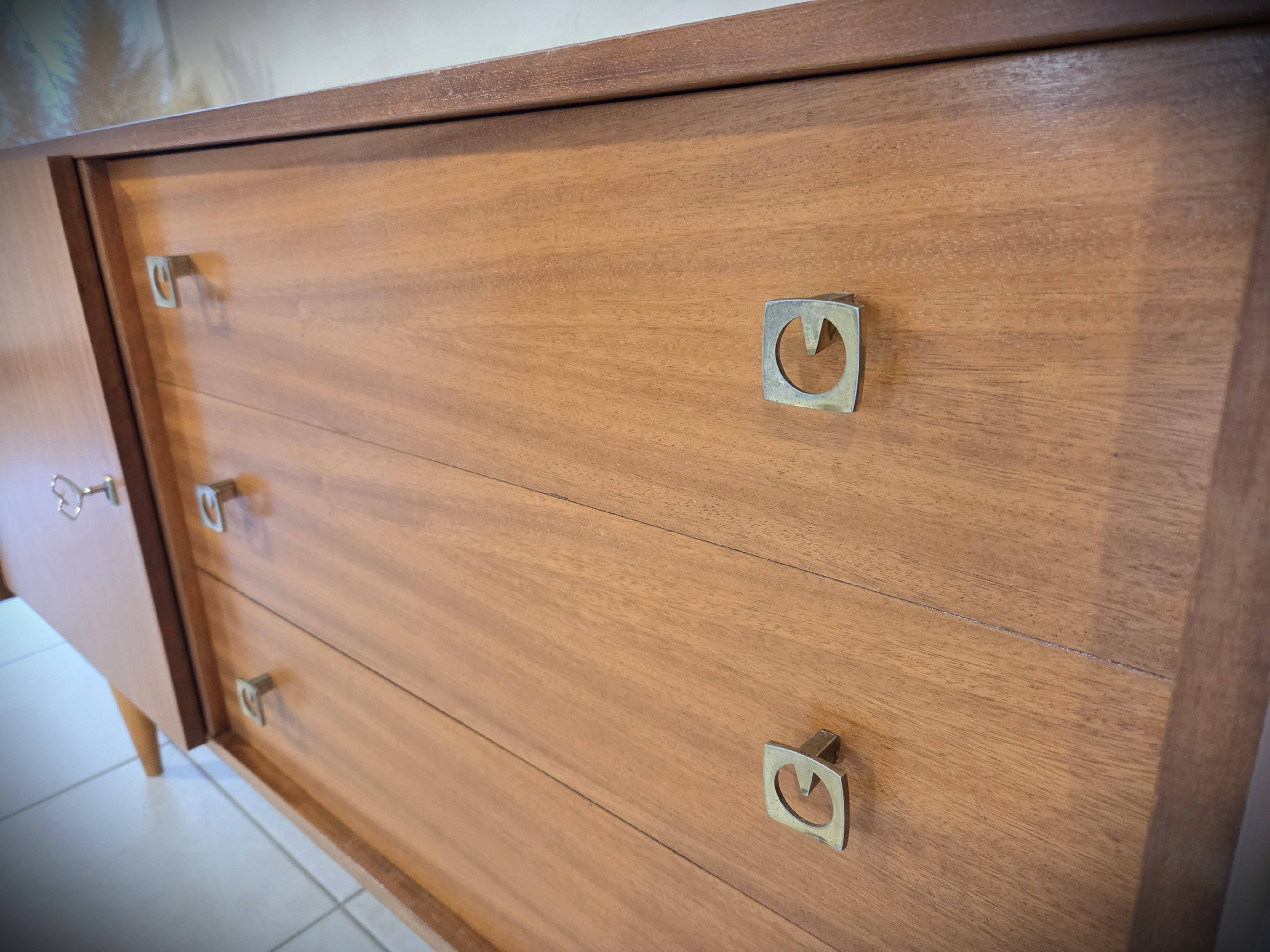 Enfilade design scandinave en teck