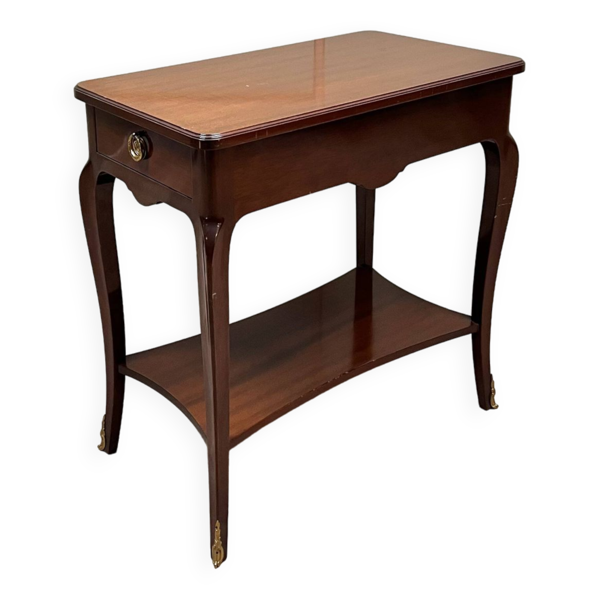 Louis xv style mahogany living room table